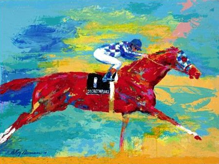 Leroy Neiman The Great Secretariat